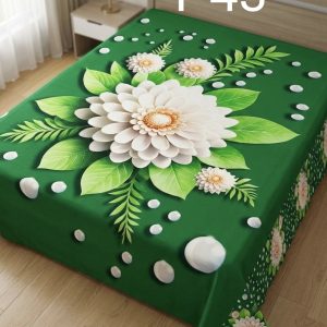 3D ওয়াটারপ্রুফ বিছানার চাদর (সাইজ, 7 ফুট x 8 ফুট)